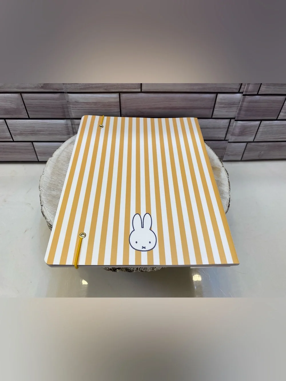Miffy ❤️  Monthly 17 months Planner Aug 2026 to Dec 2027 Orange stripe NWT